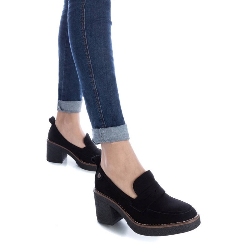 Mocassin Refresh  Noir Femme | QUZ-4198366