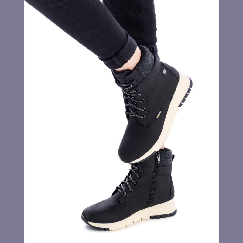 Bottines Refresh  Bleu Marine Noir Femme | WAE-8839579