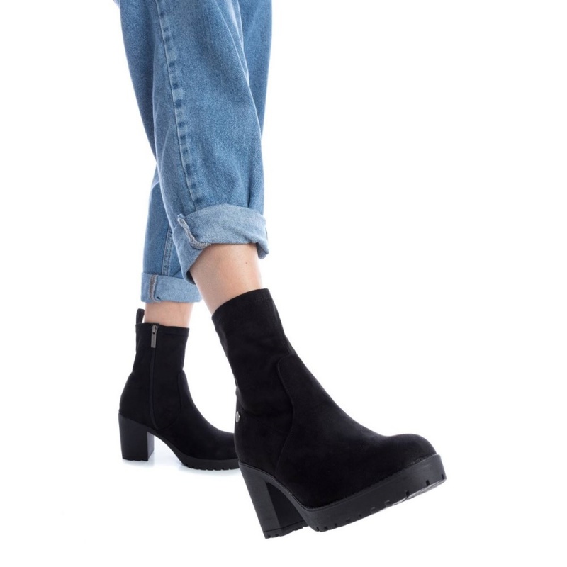 Bottines Refresh  Noir Femme | JZO-7997445