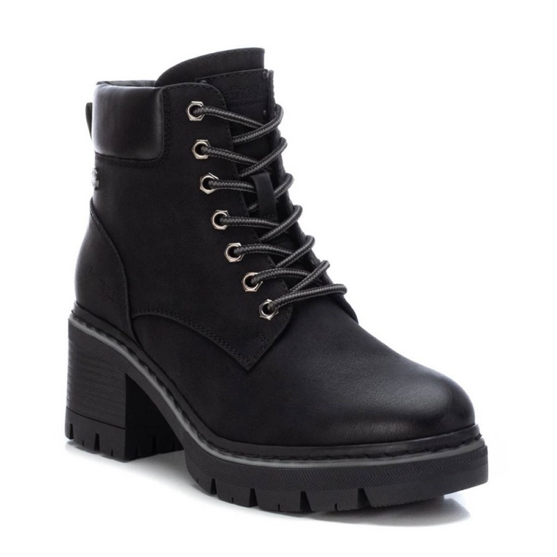 Bottines Refresh  Noir Vert Clair Femme | JJX-0088629