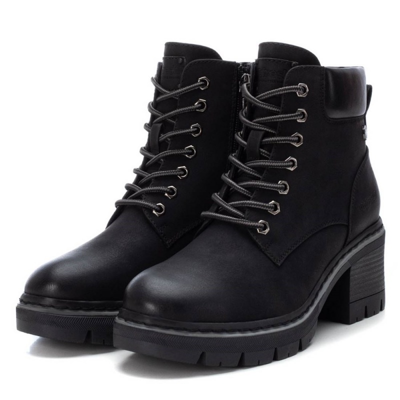 Bottines Refresh  Noir Vert Clair Femme | JJX-0088629