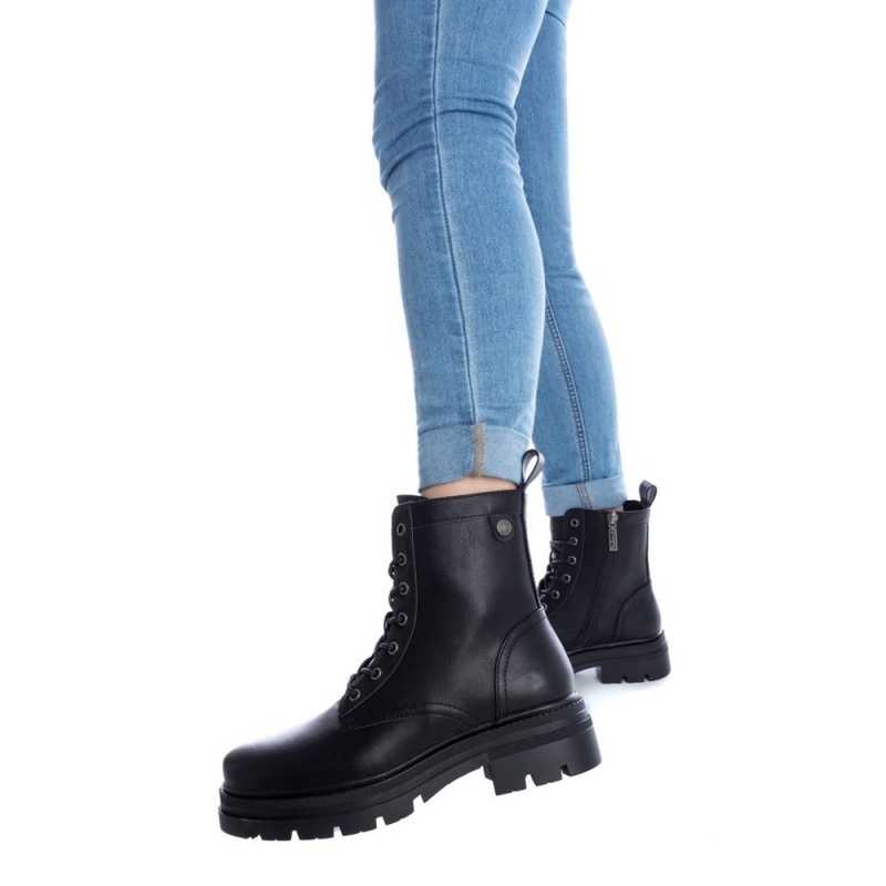 Bottines Refresh  Blanche Bleu Femme | QSK-2195707