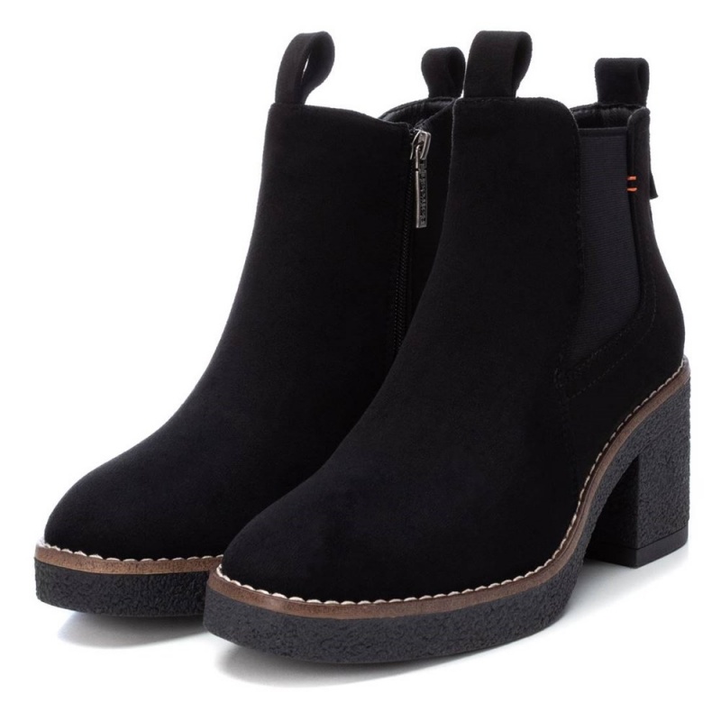 Bottines Refresh  Noir Femme | XVU-7683940