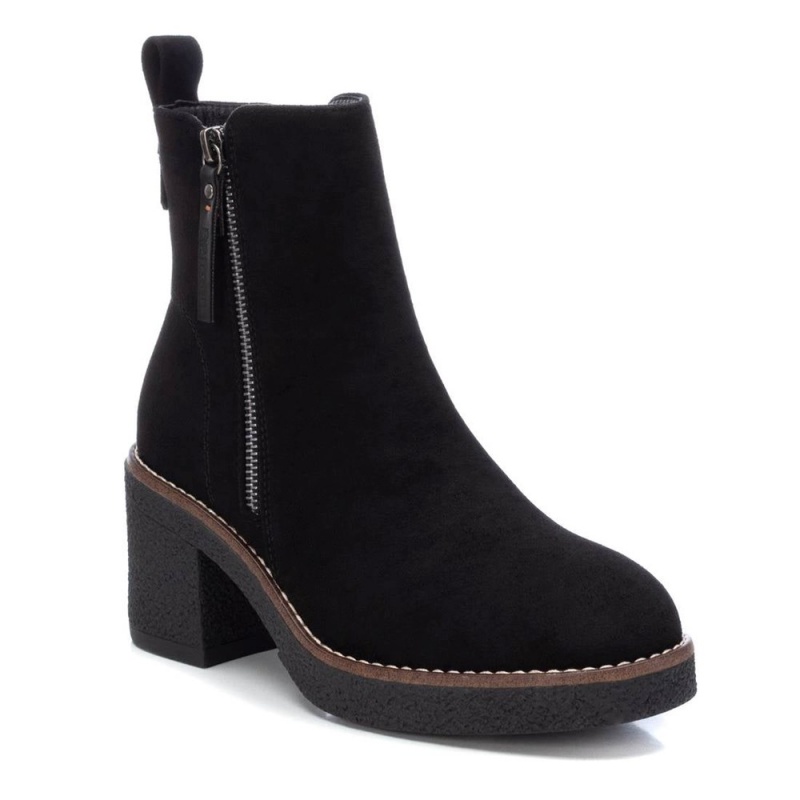 Bottines Refresh  Noir Femme | MEV-4028292