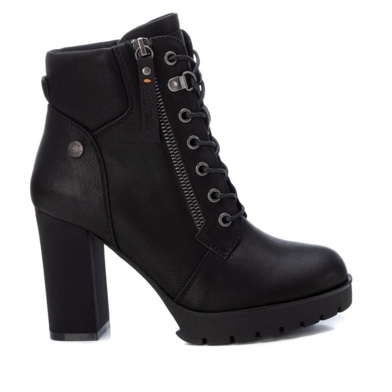 Bottines Refresh  Noir Femme | MYT-3943553