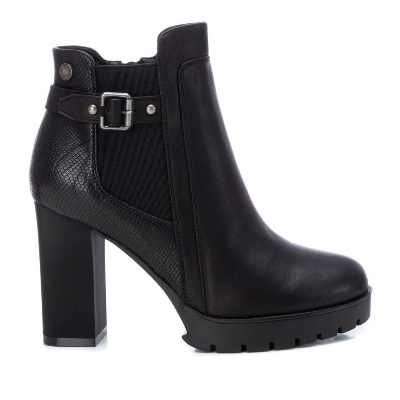 Bottines Refresh  Noir Femme | WKD-1753182