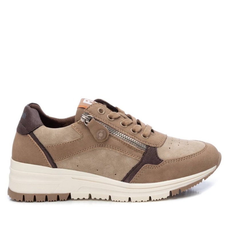 Baskets Refresh  Marron Kaki Femme | HRK-6881043