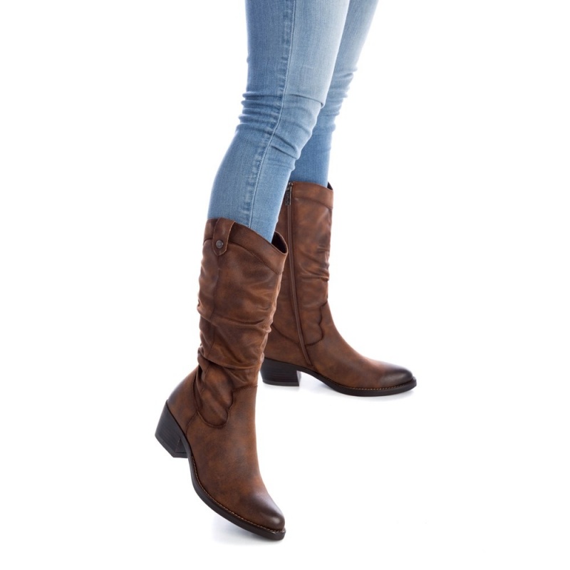 Bottes Hautes Refresh  Vert Foncé Femme | XEG-9970187